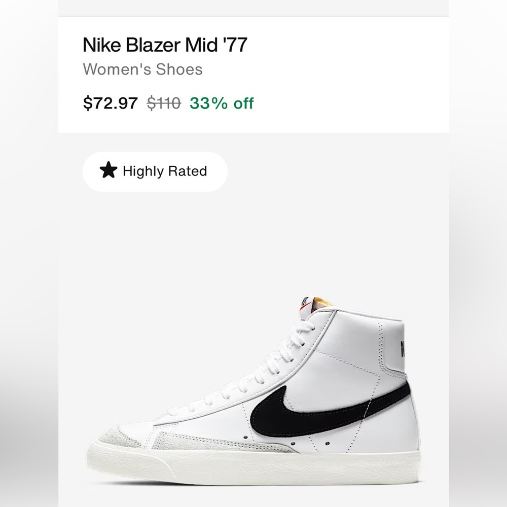 Nike Blazer Mid ‘77 Women’s Shoes